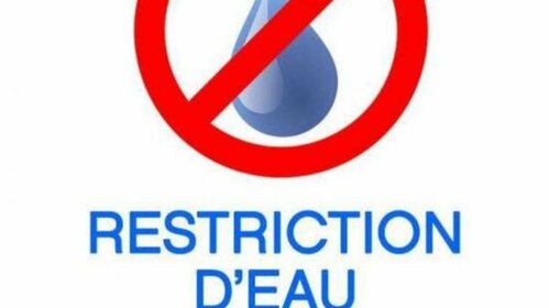  NOUVEL ARRETE LIMITANT PROVISOIREMENT LES USAGES DE L'EAU