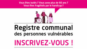 INSCRIPTION SUR LE REGISTRE COMMUNAL